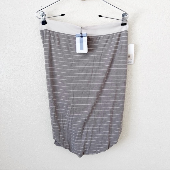BNWT T by Alexander Wang striped skirt size large - Picture 6 of 14